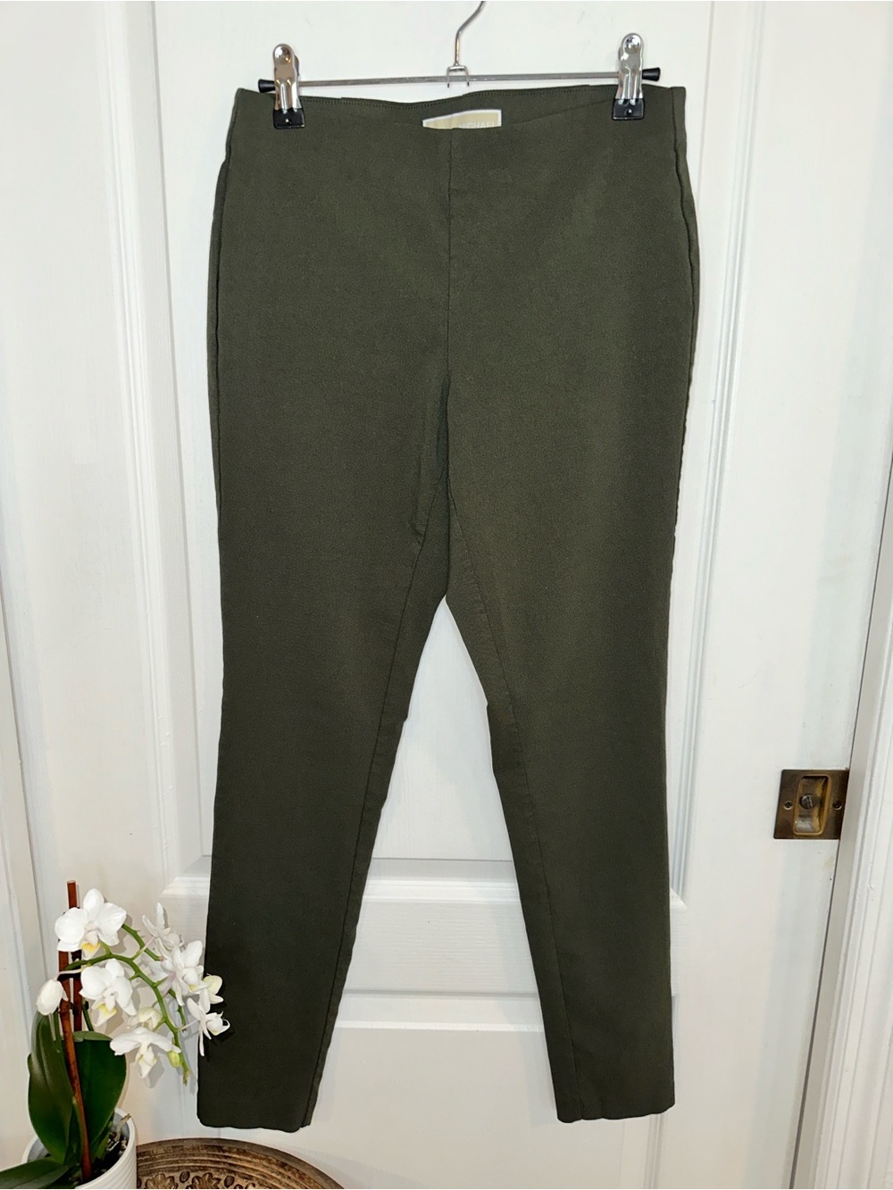MICHAEL Michael Kors Olive Green Slim Ponte Pants (S)